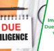 Importance of Due Diligence in Valuation